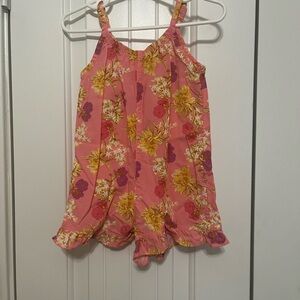 Wonder Nation Pink Floral Dress